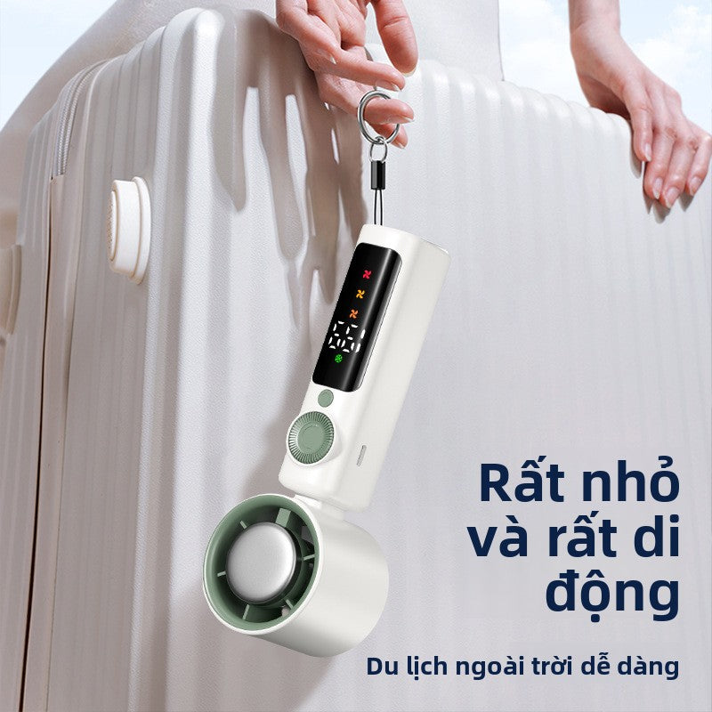 Quạt cầm tay  mới tốc độ cao làm lạnh cầm tay quạt 199 cấp bạo lực turbo quạt usb di động nhỏ quạt xuyên biên