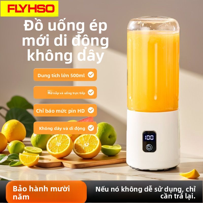 Máy ép trái cây  nước ép trái cây và rau quả điện, nước ép trái cây mini, máy nấu ă