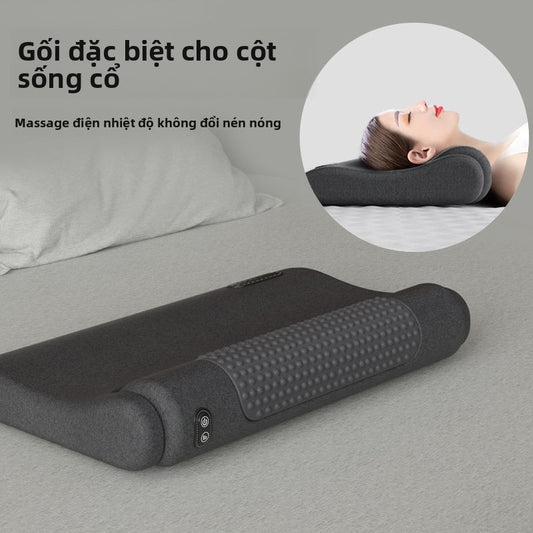 Gối cột sống cổ bảo vệ cột sống để cải thiện giấc ngủ, massage đặc biệt, nén nóng không kéo
