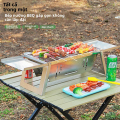 Bếp nướng thịt ngoài trời