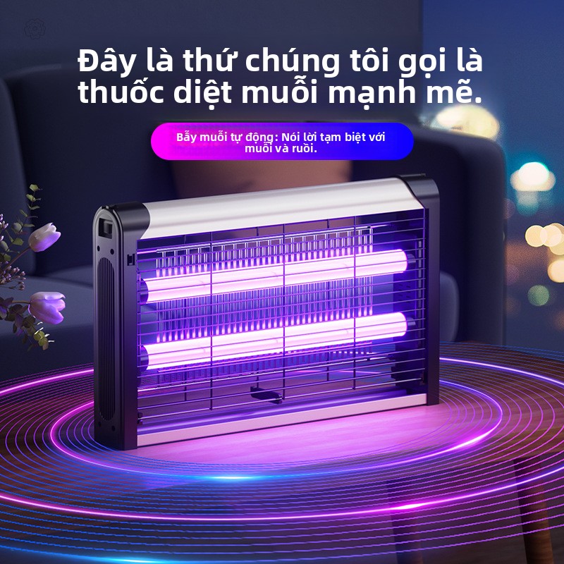Đèn diệt muỗi loại điện giật, đèn diệt muỗi hai mục đích, nhà hàng, đèn diệt muỗi, đèn diệt muỗi tro