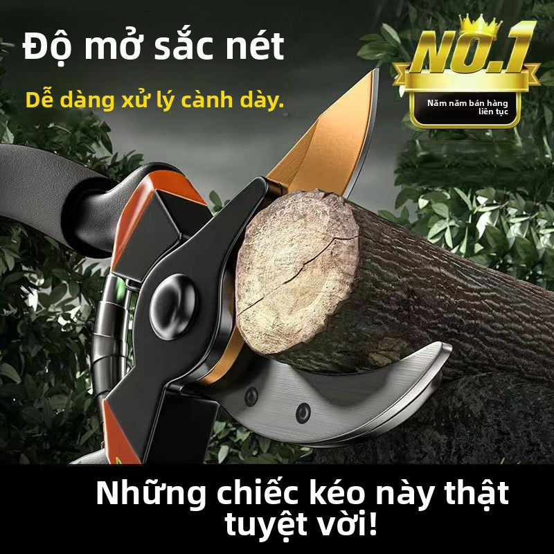 Kéo cắt cành Đức nhập khẩu SK5 mạnh mẽ làm vườn cắt thép không gỉ tiết kiệm lao động cắt tỉa cành cây ăn quả cành