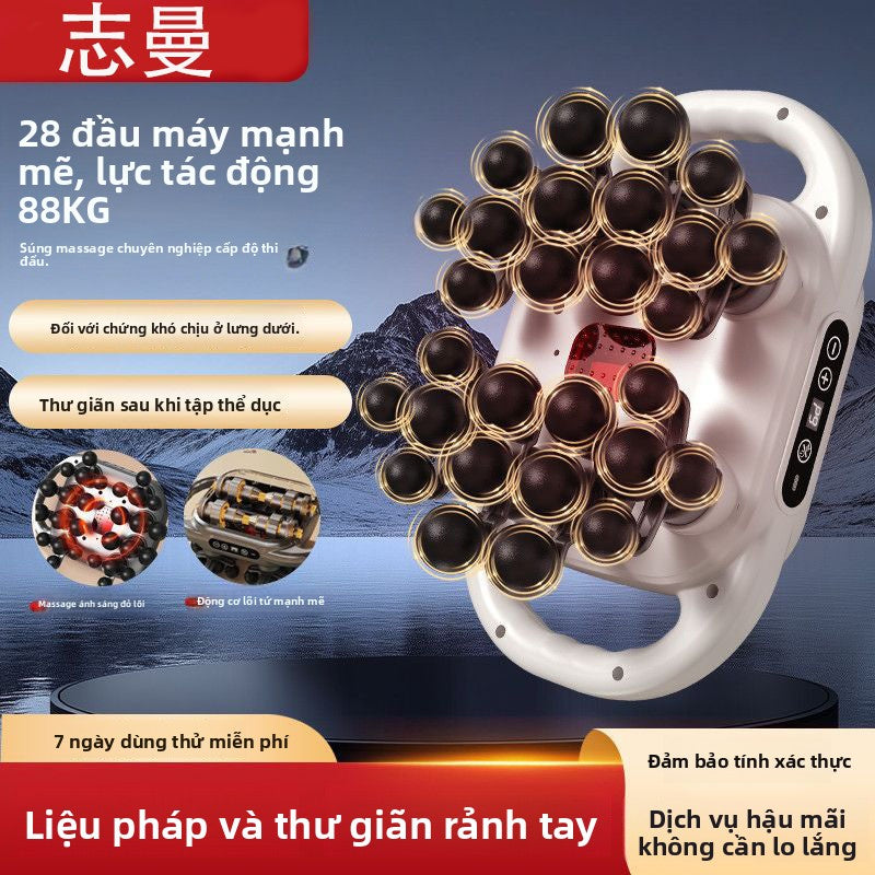 Máy massage Nhiều đầu cân gan chân súng mini di động cơ bắp phổ quát toàn thân thư giãn cân gan chân cổ tử cung
