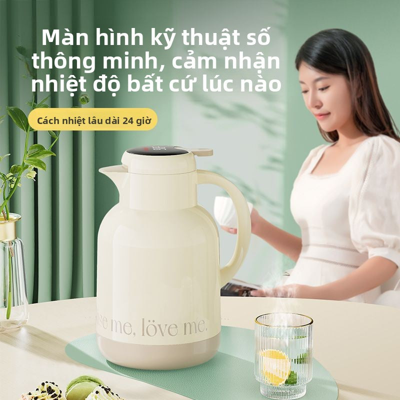 Bình giữ nhiệt Jeko Bình giữ nhiệt gia đình Bình giữ nhiệt công suất lớn bình nước nóng bên trong kí