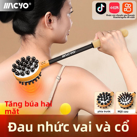 Máy massage búa massage hai mặt đánh đồ tạo tác thư giãn cơ bắp kích hoạt toàn thân nạo vét búa lưng