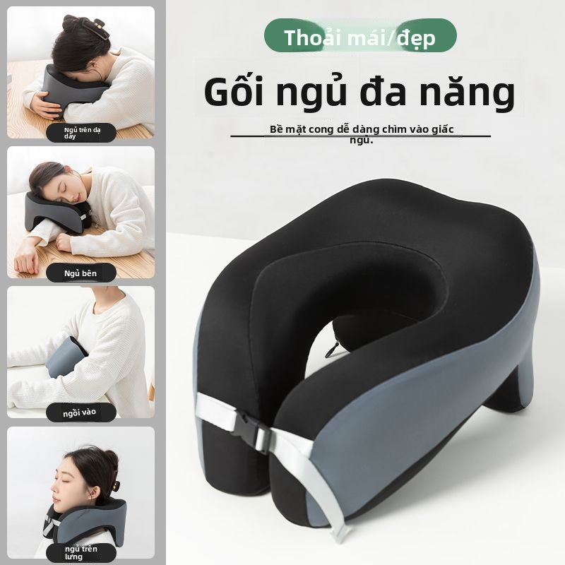 Gối Văn phòng ngủ trưa gối đa chức năng sinh viên nghỉ trưa gối ngủ trưa gối hình chữ
