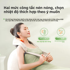 khăn choàng Massage  đa chức năng cổ tử cung massage máy vai thắt lưng toàn thân nhào nóng chỉnh