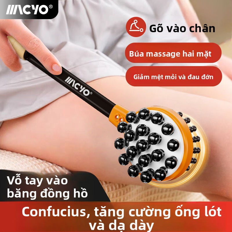 Máy massage búa massage hai mặt đánh đồ tạo tác thư giãn cơ bắp kích hoạt toàn thân nạo vét búa lưng