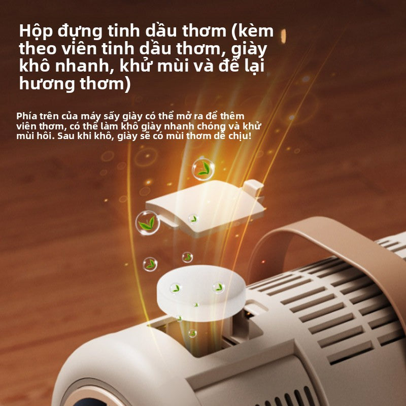 Máy sấy giày đôi V mới Máy sấy giày sinh viên gấp di động Máy sấy giày sinh viên khô nhanh Thời gian