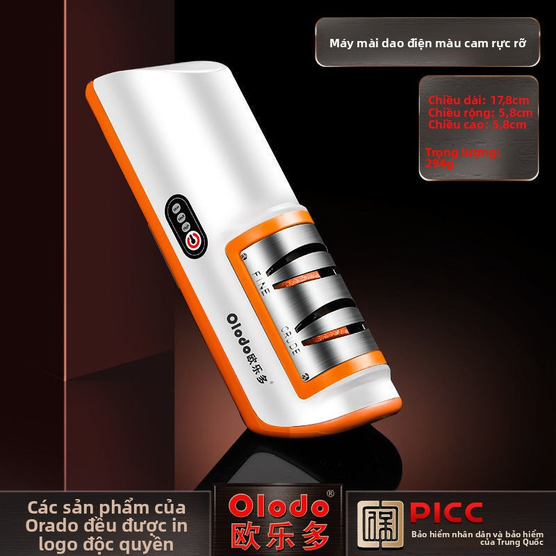 Máy mài dao điện thương hiệu Oledo, đồ tạo tác mài dao nha