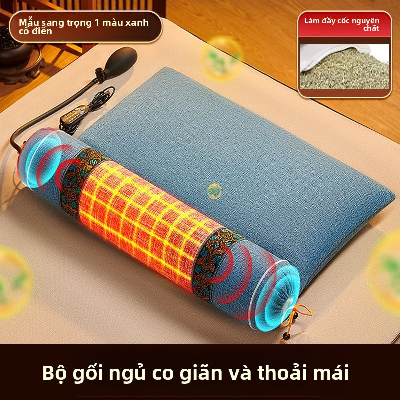 Gối thảo mộc giảm đau nhức cổ gáy