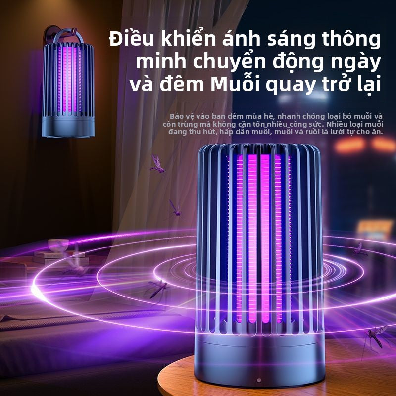 Đức Al mạnh mẽ muỗi bắt đèn điện giật muỗi kẻ giết muỗi mang thai em bé áp dụng im lặng chống muỗi k
