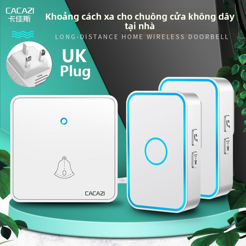 Chuông cửa không dây tầm xa không cần khoan đục