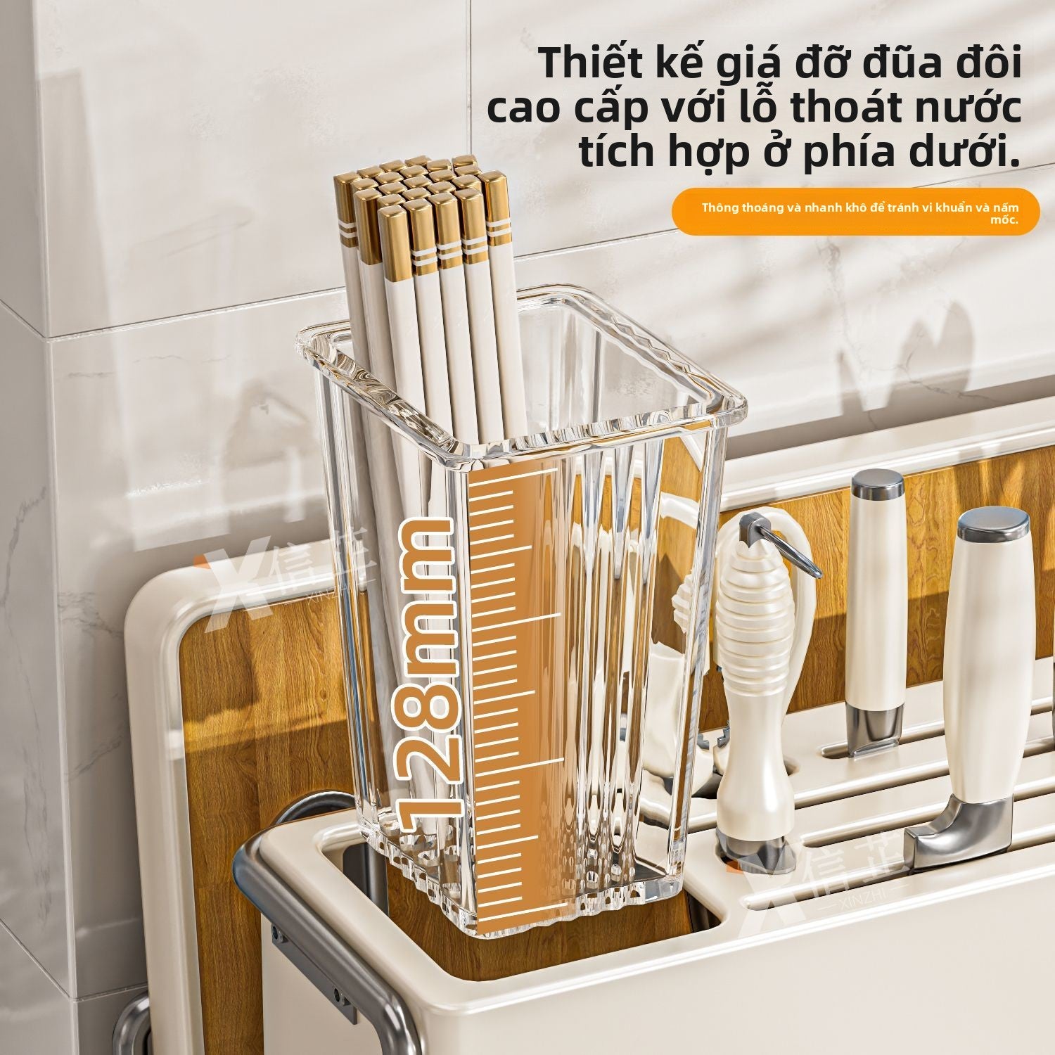 giá đỡ bếp giá đỡ dao giá đỡ tất cả trong một giá đỡ dao làm bếp đặt thớt dao giá đỡ lưu trữ