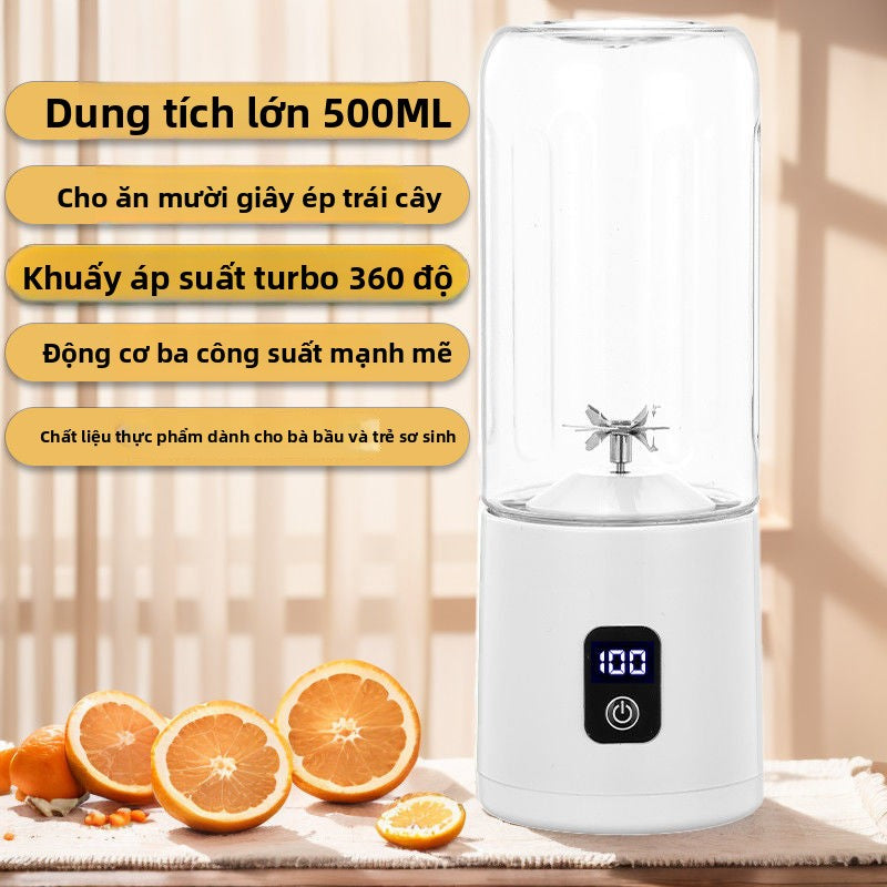 Máy ép trái cây  nước ép trái cây và rau quả điện, nước ép trái cây mini, máy nấu ă