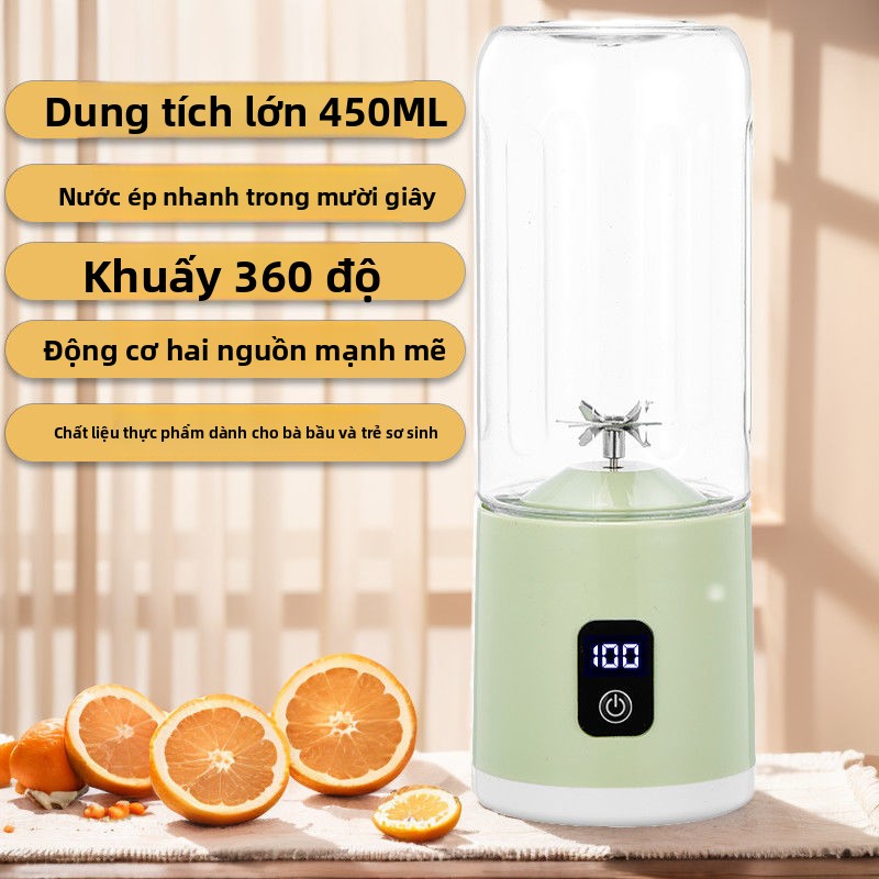 Máy ép trái cây  nước ép trái cây và rau quả điện, nước ép trái cây mini, máy nấu ă