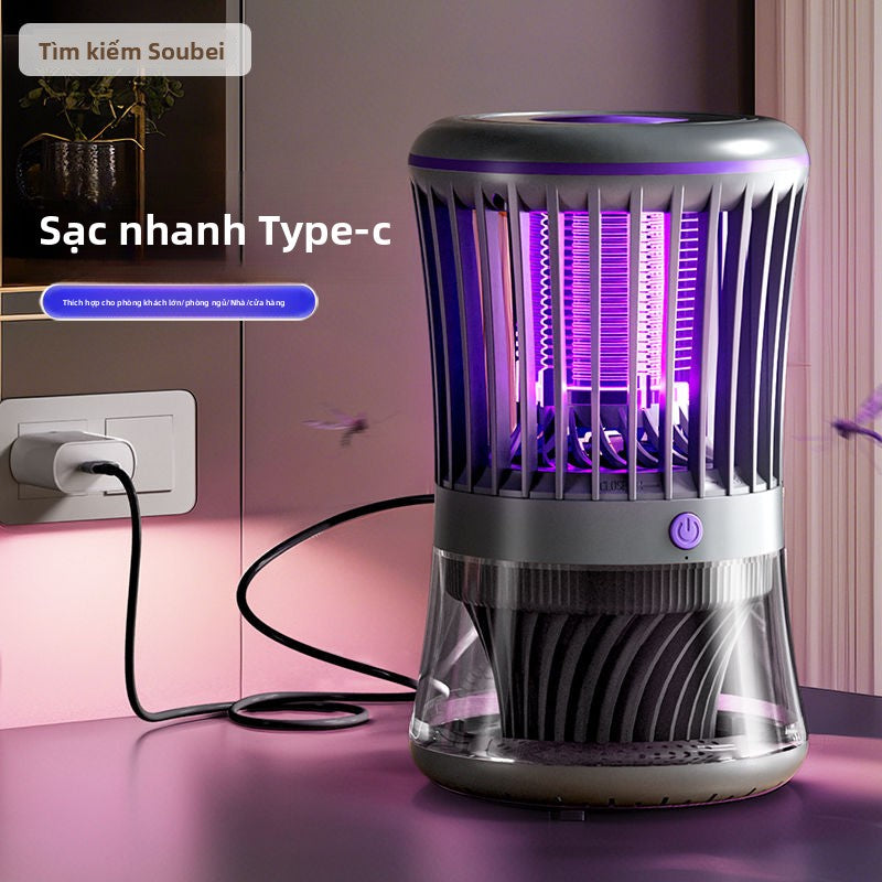 Tìm kiếm đèn diệt muỗi điện giật sạc hút gia đình im lặng sạc mạnh mẽ ngoài trời muỗi chống muỗi cổ