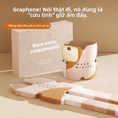 Đai điện sưởi ấm đầu gối đáng yêu