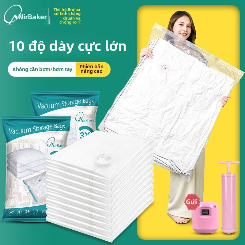 Túi nén chân không cất gọn quần áo mùa đông