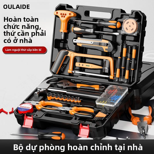 Bộ hộp dụng cụ phần cứng thủ công đa chức năng cho gia đình Olaide của Đức Bộ kết hợp công cụ sửa ch