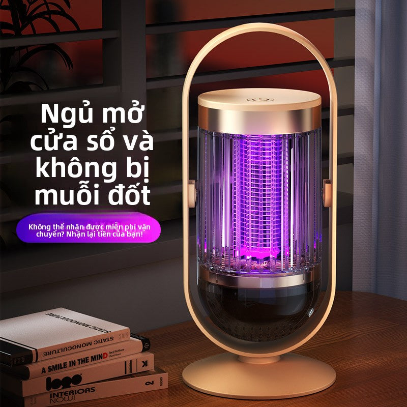 Đèn diệt muỗi sạc không dây ngoài trời tự động mồi muỗi điện giật muỗi kẻ giế