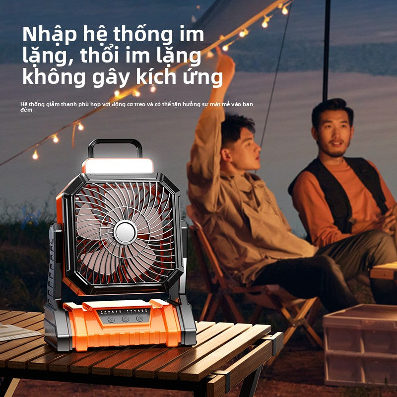 quạt nhỏ USB sạc thuận tiện bàn ký túc xá treo tường quạt trần đèn lều quạt điện