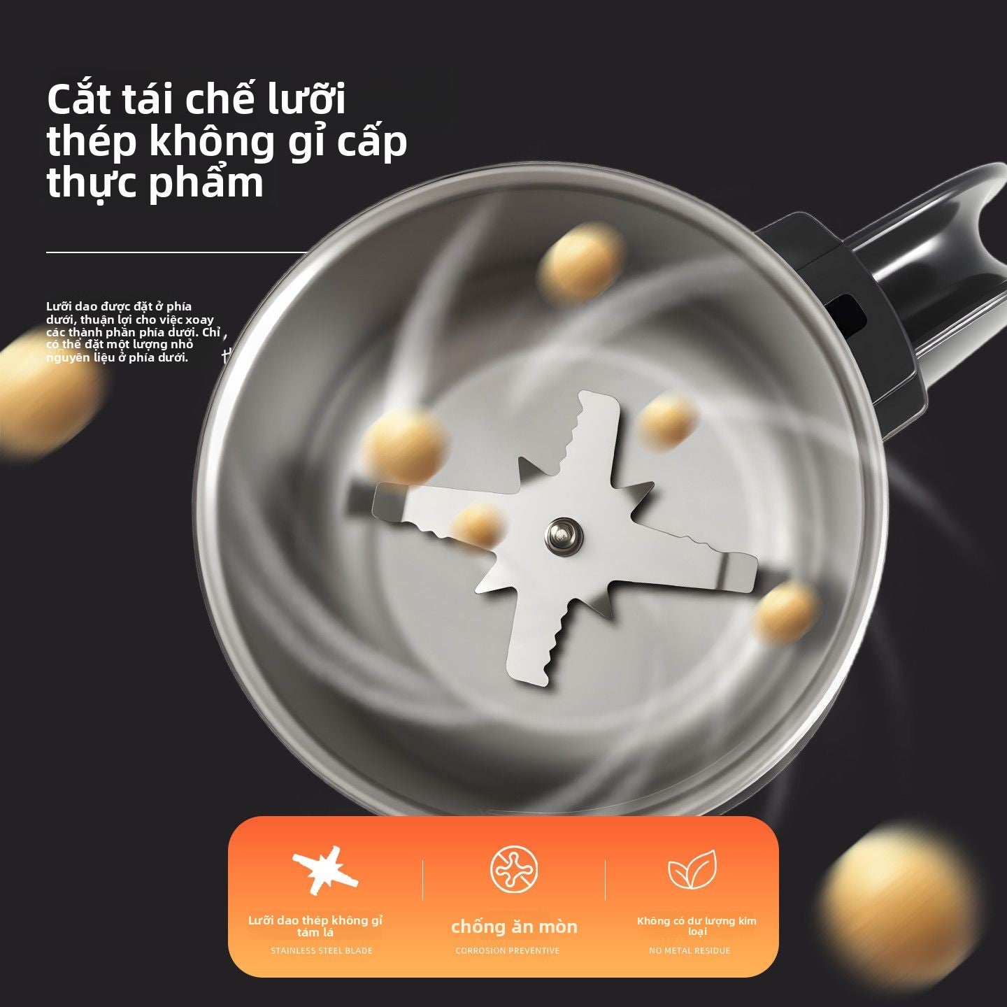 Máy nghiền gia đình Shuanghang 316 Máy nghiền thuốc Trung Quốc nhỏ để nghiền ngũ cốc siêu mịn