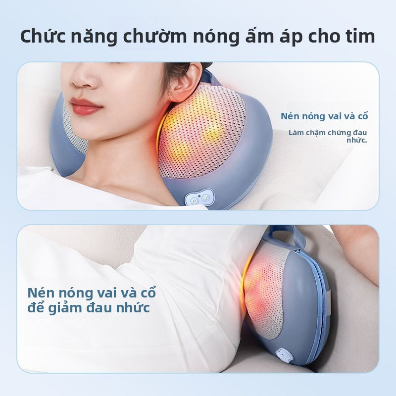 Gối massage cổ cao cấp