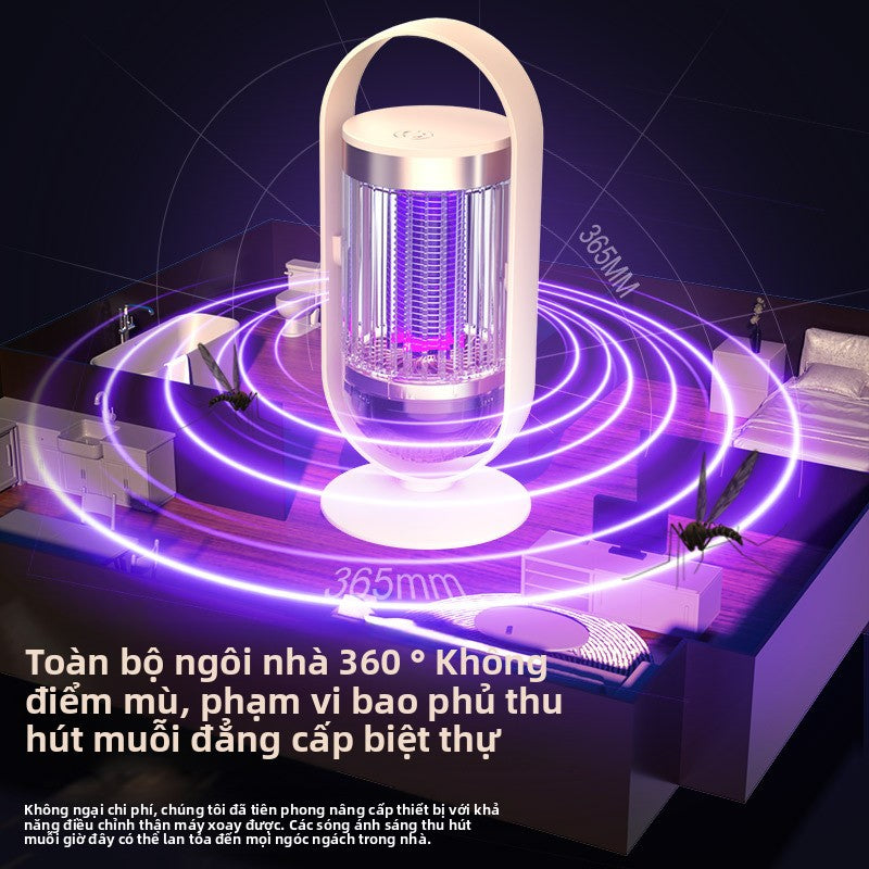 Đèn diệt muỗi sạc không dây ngoài trời tự động mồi muỗi điện giật muỗi kẻ giế