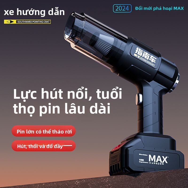 [FLASHSALE]máy hút bụi xe sạc không dây cho xe gia đình công suất hút lớn mạnh nhỏ cầm tay mini xe (Copy)
