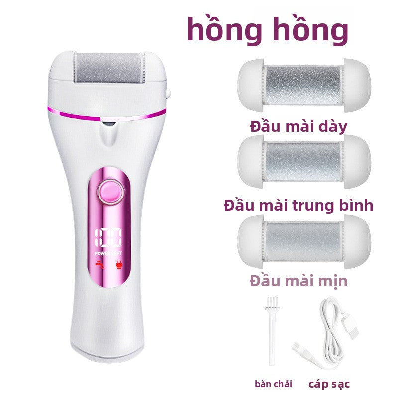 Máy mài chân điện MANSO mài chân loại bỏ da chân tạo tác tự động sạc loại vết chai làm đẹp chân máy