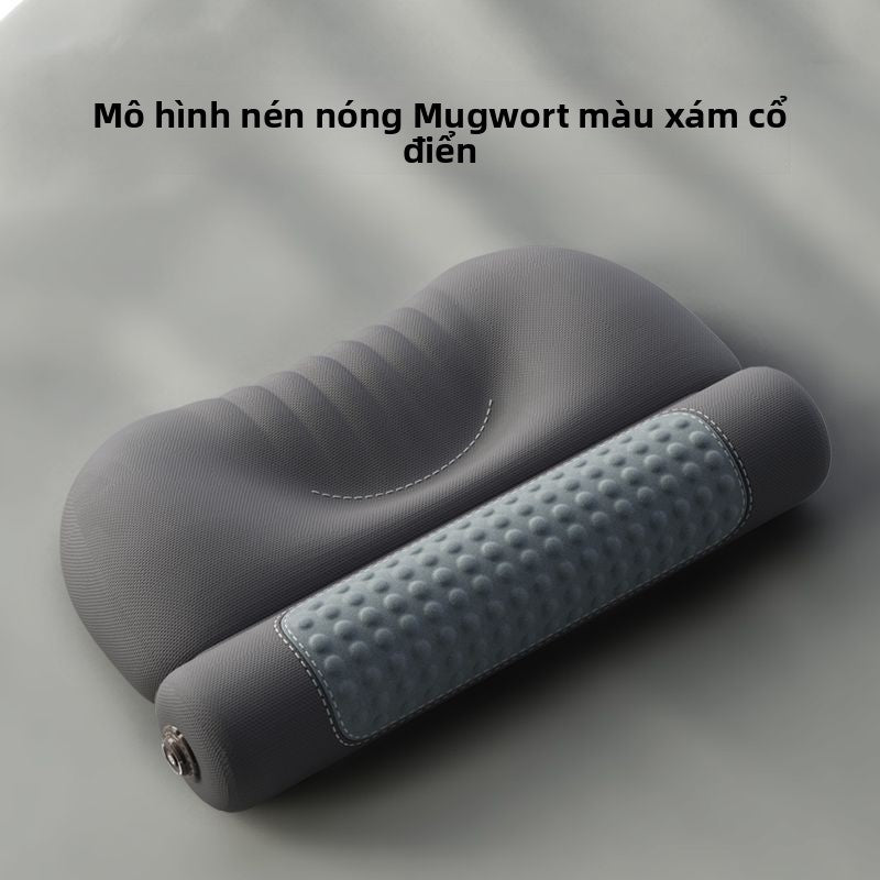 Ngải cứu chườm nóng cột sống cổ  gối bảo vệ cột sống mạnh mẽ giúp sửa chữa giấc ngủ cột đặc b