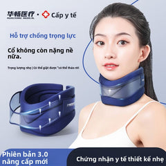 Thết bị kéo cổ gia dụng chỉnh hình bảo vệ cổ bệnh cổ cố định cổ hỗ trợ cổ mới0511