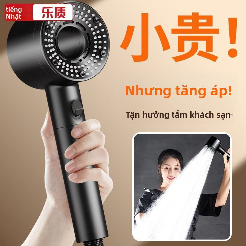 Vòi hoa sen tăng áp kèm với bộ lọc nước