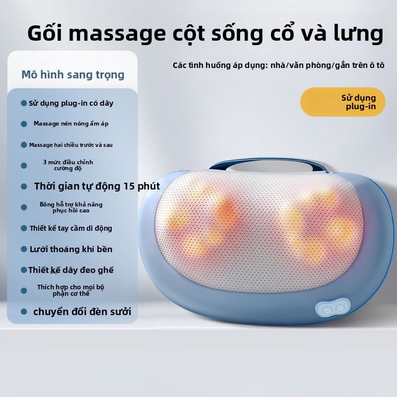 Gối massage cổ cao cấp