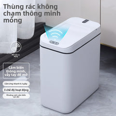 Thùng rác thông minh mới xuyên biên giới bán buôn thùng rác khe cảm ứng cho nhà vệ sinh cỡ lớn