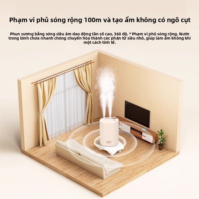 Máy tạo độ ẩm USB phòng ngủ gia đình im lặng phụ nữ mang thai phòng ngủ trẻ sơ sinh làm sạch không k