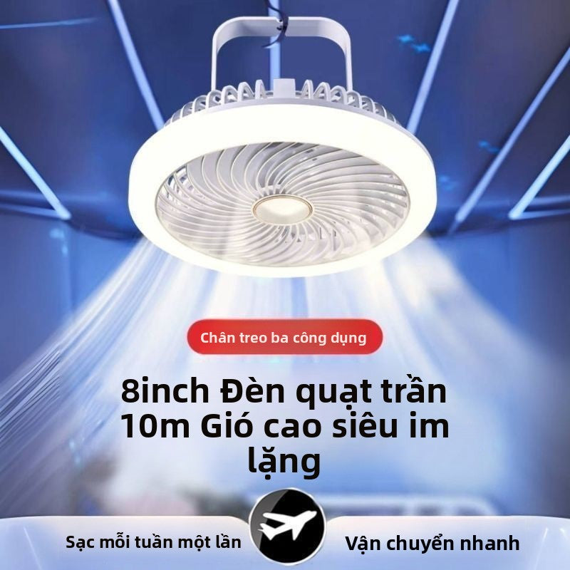 quạt trần nhỏ ký túc xá giường sinh viên ký túc xá gia đình cắm trại ngoài trời nhỏ usb