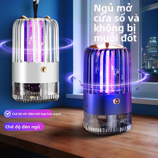 Đèn diệt muỗi gia đình trong nhà ngoài trời chống muỗi điện diệt muỗi cổ vật muỗi mạnh mẽ hút muỗi c