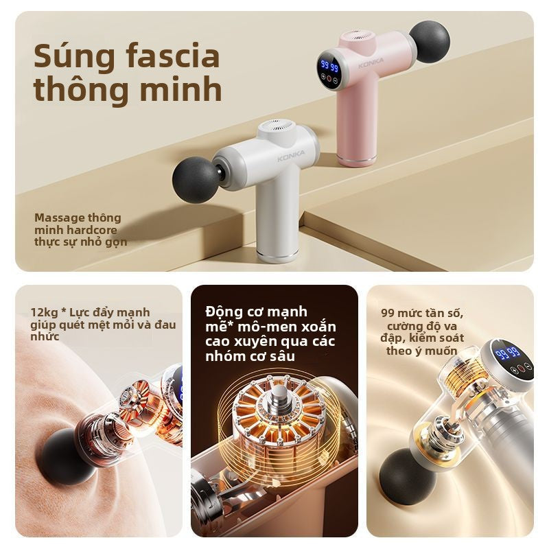 Kang Jia súng cân gan chân nam nữ cơ bắp thư giãn đồ chơi di động thể thao thể dục massage cổ vật th