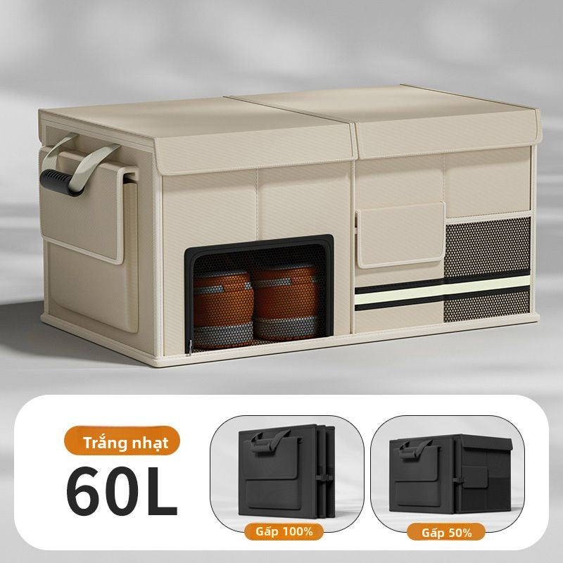 Hộp lưu trữ xe, cốp xe, bên trong xe, sắp xếp thực tế, gấp, đa chức năng, đồ tạo tác lưu trữ cắm trạ
