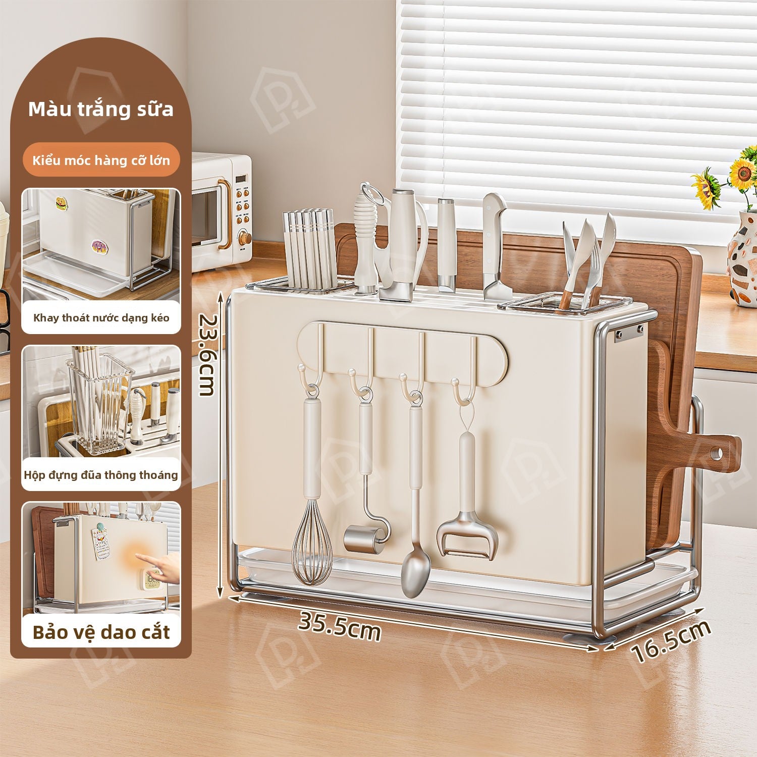 giá đỡ bếp giá đỡ dao giá đỡ tất cả trong một giá đỡ dao làm bếp đặt thớt dao giá đỡ lưu trữ