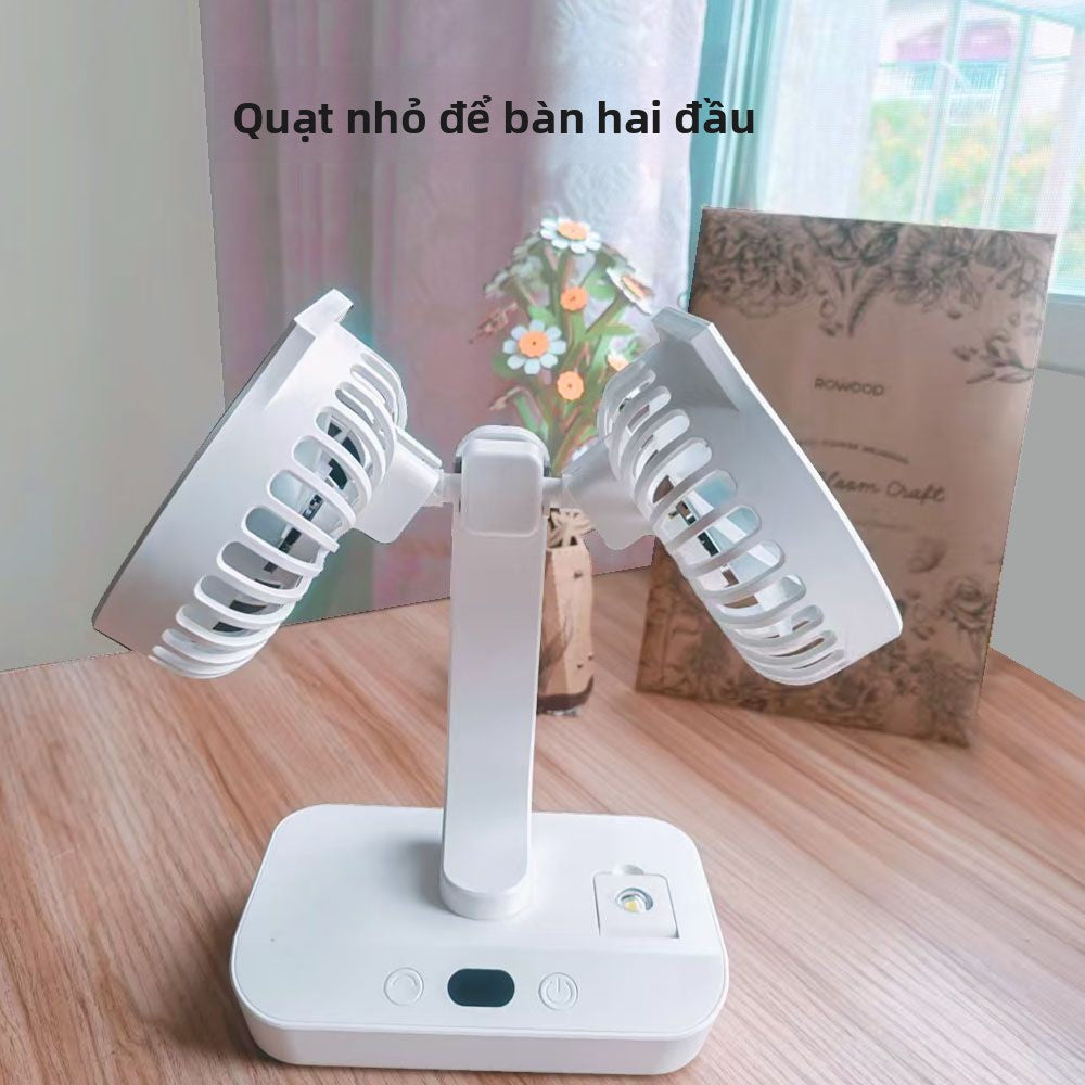 Quạt nhỏ hai đầu cắm điện USB