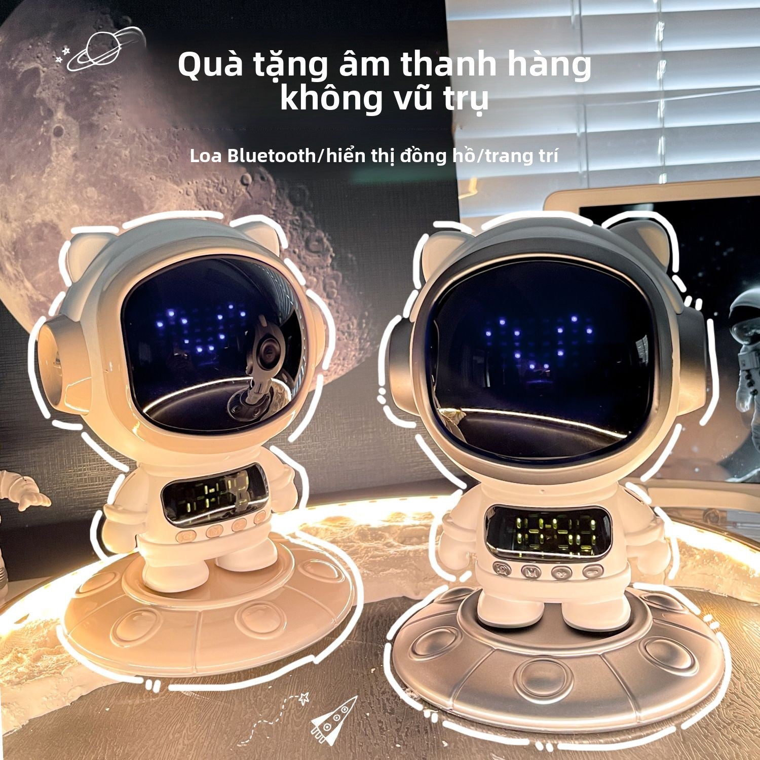 LOA Bluetooth phi hành gia âm thanh phi hành gia bảy ngày lễ tình nhân