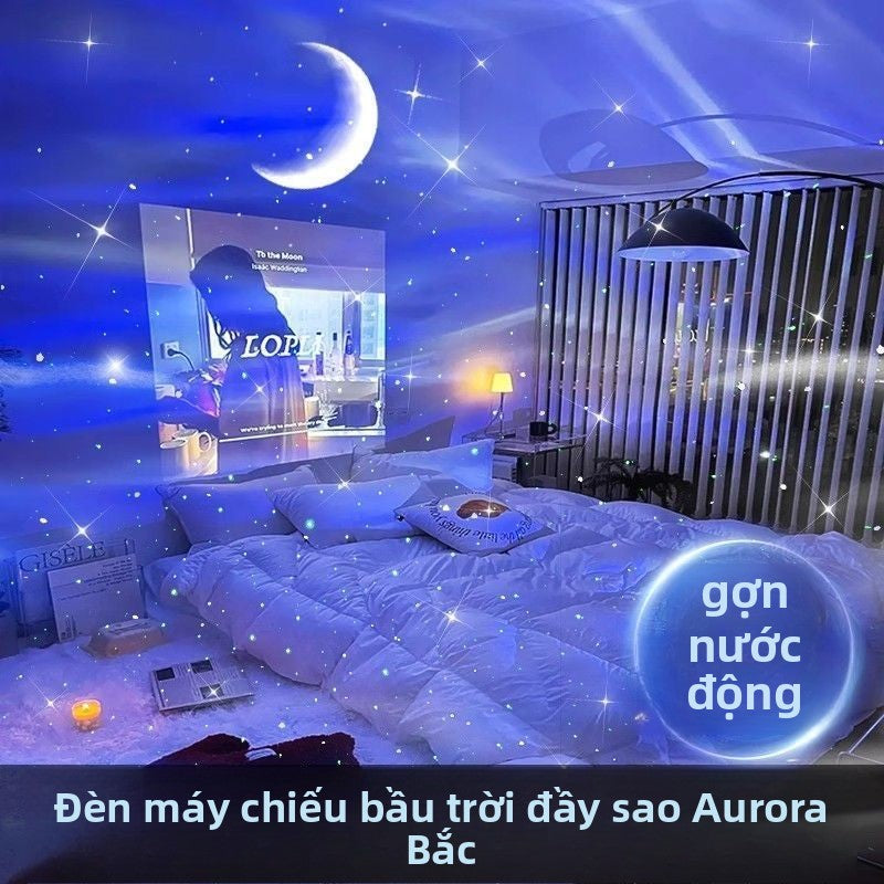 Đèn chiếu sao mặt trăng ánh sáng phương Bắc, đèn chiếu sao đầy đủ ánh sá