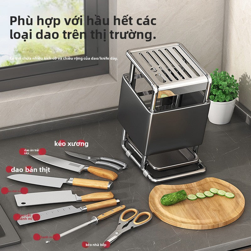Giá đỡ dao Youqin Giá đỡ dao  Giá đỡ dao nhà bếp mới Giá đỡ lưu trữ dao nhà bếp giá trị màu sắc cao