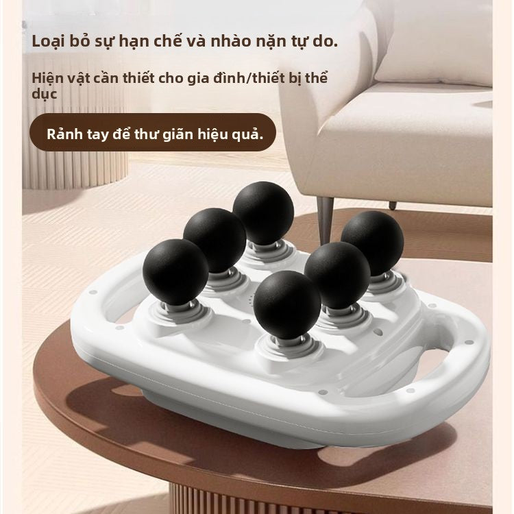 sáu đầu súng massage cơ bắp chuyên nghiệp thư giãn toàn thân búa massage tạo tác gõ búa