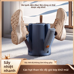 Máy sấy giày mới nguồn nhà máy khử mùi nhanh khô hút ẩm thời gian đồ tạo tác máy sấy giày gia đình
