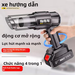 hút bụi xe sạc không dây cho xe gia đình công suất hút lớn mạnh nhỏ cầm tay mini xe