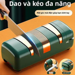 mài dao bằng điện điện gia dụng thông minh hoàn toàn tự động mài dao làm bếp máy thươ